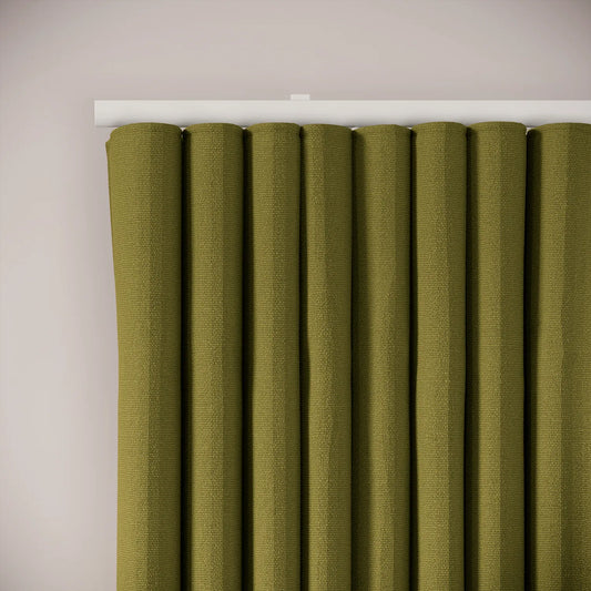 Porthcawl Curtains - Eco Weave - Thyme Lord