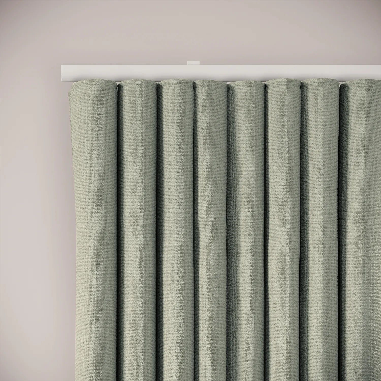 Porthcawl Curtains - Eco Weave - Tidal Pool
