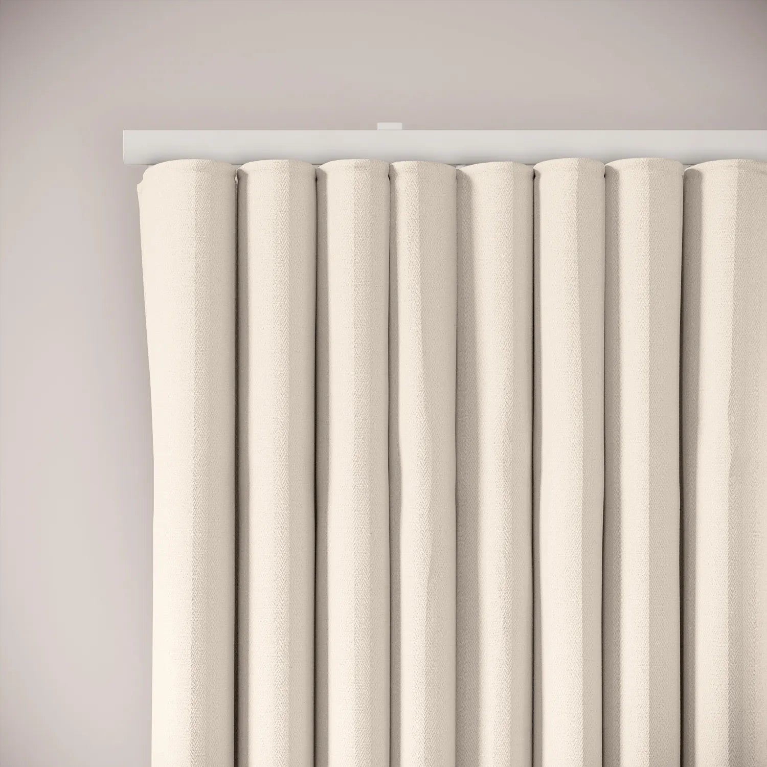 Porthcawl Curtains - Linen Blend - Chamonix
