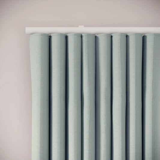 Porthcawl Curtains - Linen Blend - Cirrus