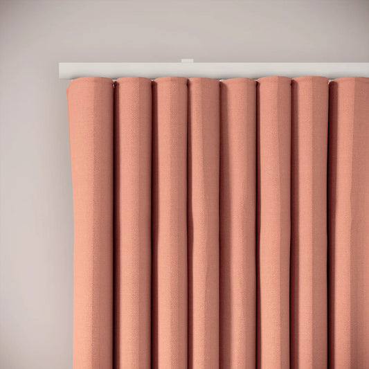 Porthcawl Curtains - Linen Blend - Lollipop
