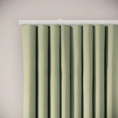 Porthcawl Curtains - Linen Blend - Mint Julep