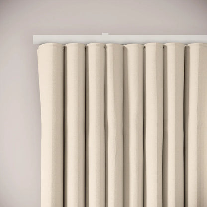 Porthcawl Curtains - Linen Blend - Ostrich Egg