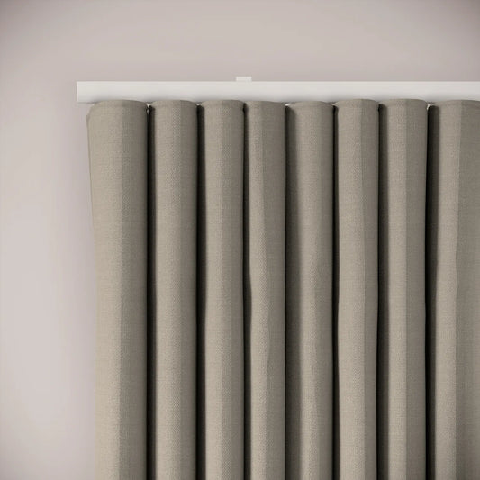 Porthcawl Curtains - Linen Blend - Simmer