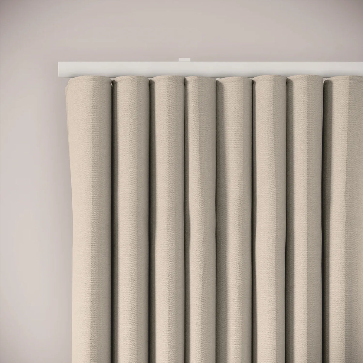 Porthcawl Curtains - Linen Blend - Skimming