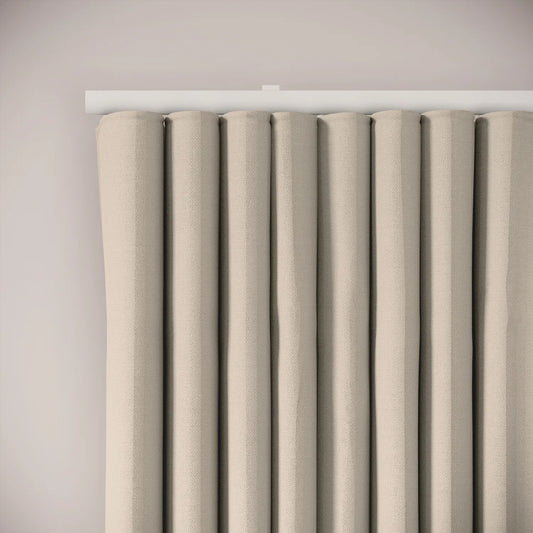 Porthcawl Curtains - Linen Blend - Skimming