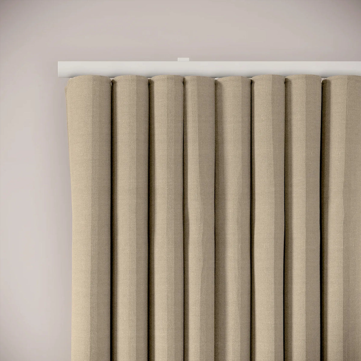 Porthcawl Curtains - Pure Linen - Biscotti