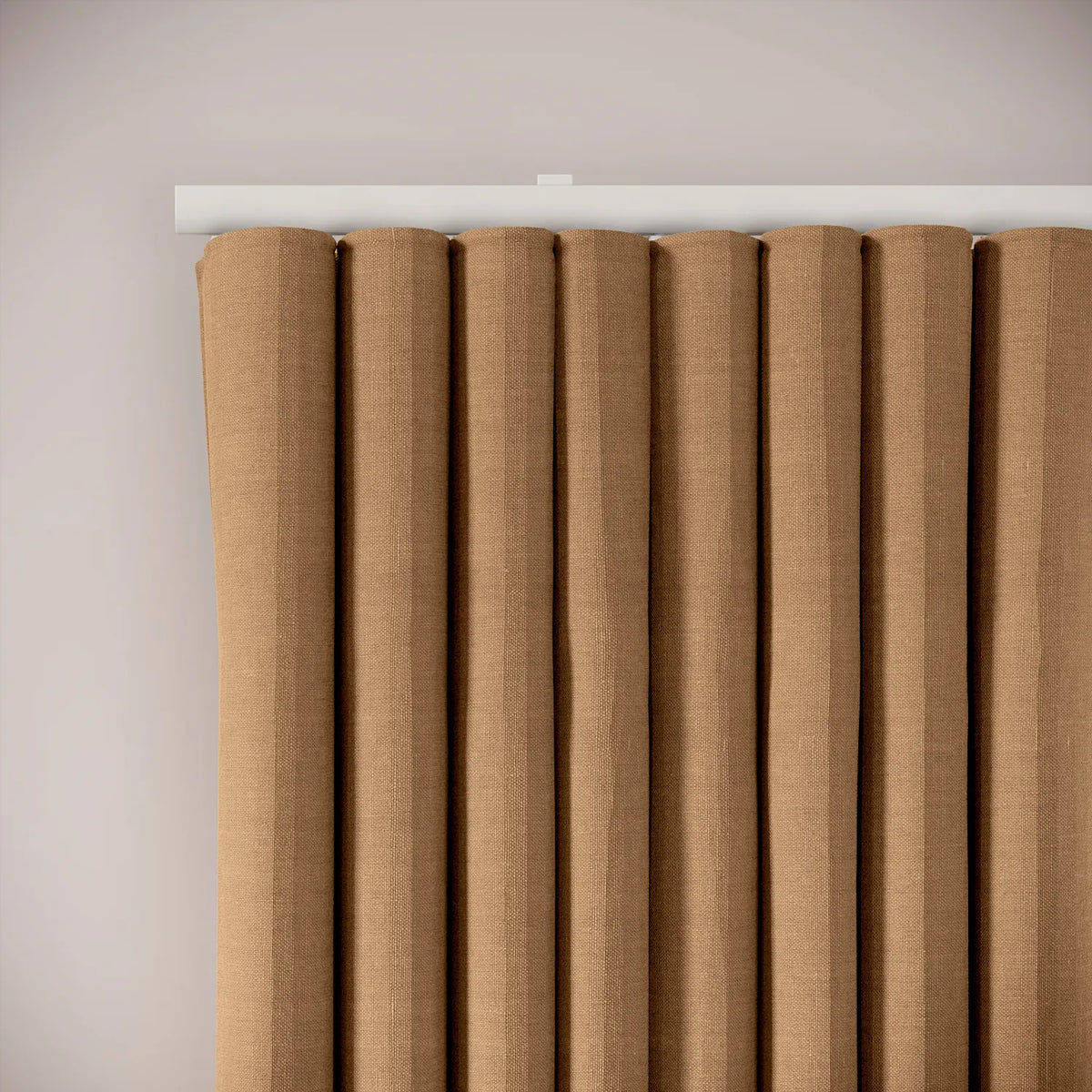 Porthcawl Curtains - Pure Linen - Dust Bunny