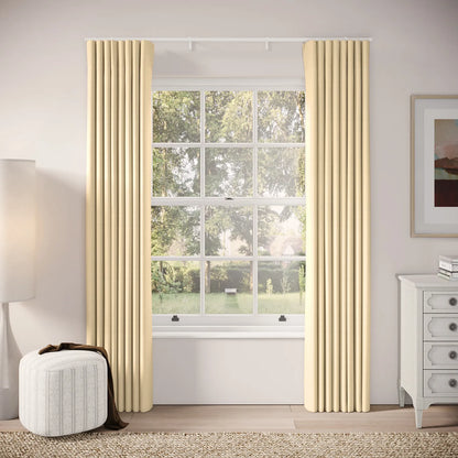 Porthcawl Curtains - Pure Linen - Overnight Oats