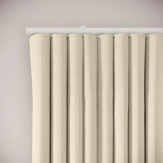 Porthcawl Curtains - Pure Linen - Shakespeare