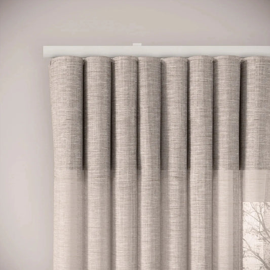 Porthcawl Curtains - Slubby Sheer - Tasteful