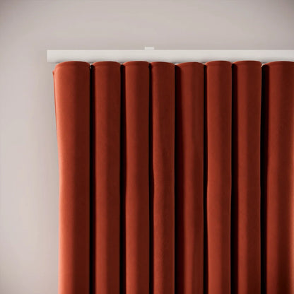 Porthcawl Curtains - Soft Velvet - Cookout