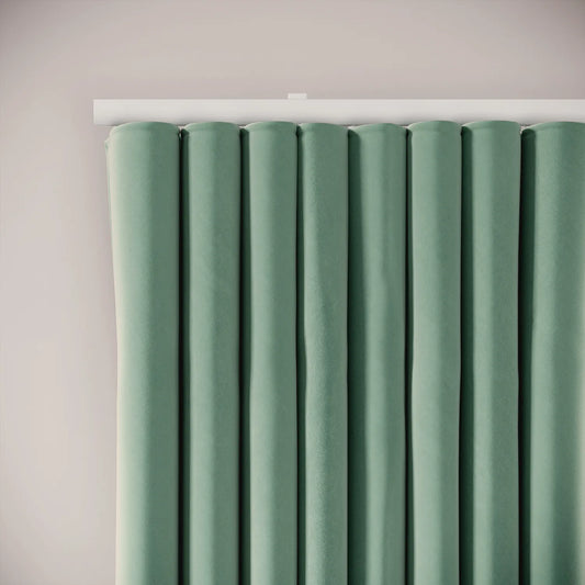 Porthcawl Curtains - Soft Velvet - Mid-horizon