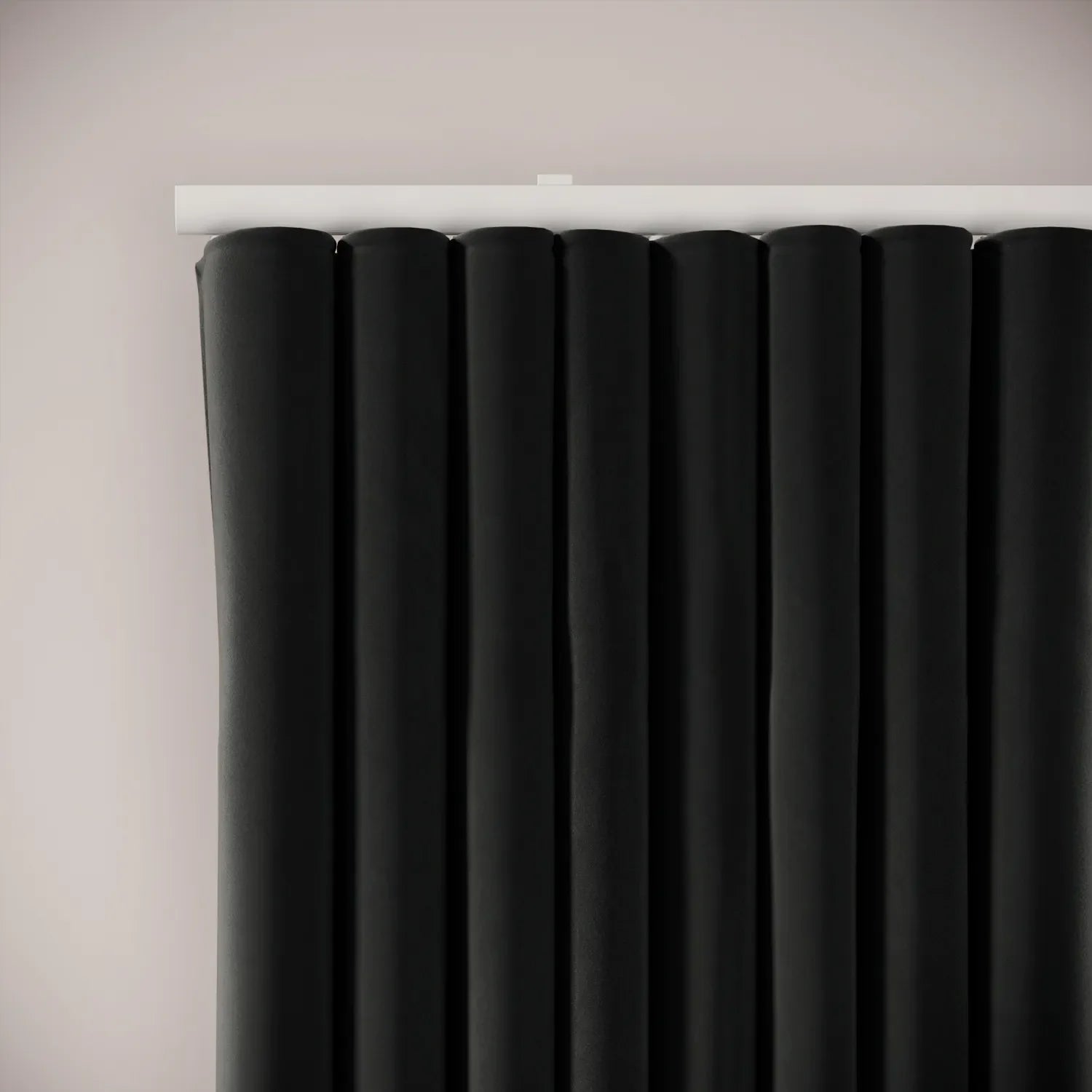 Porthcawl Curtains - Soft Velvet - Void