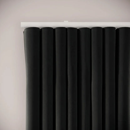 Porthcawl Curtains - Soft Velvet - Void