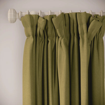 Veg Patch Curtains - Brushed Cotton - Cricket