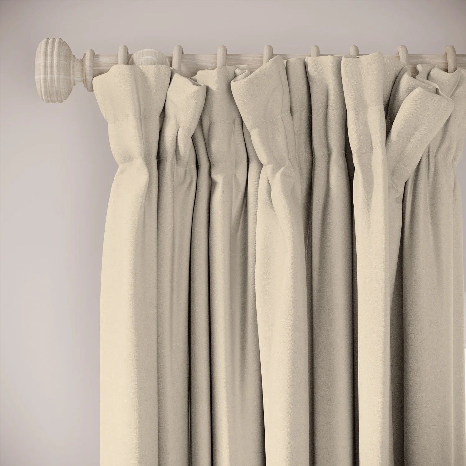 Veg Patch Curtains - Brushed Cotton - Eggbox