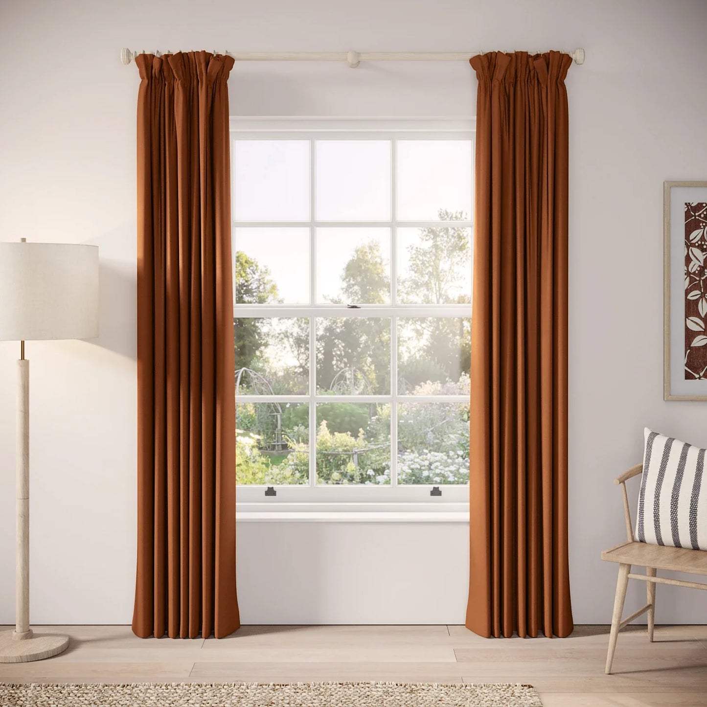 Veg Patch Curtains - Brushed Cotton - Hippie Shake