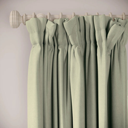 Veg Patch Curtains - Brushed Cotton - Robin's Egg