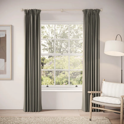 Veg Patch Curtains - Brushed Cotton - Stratus