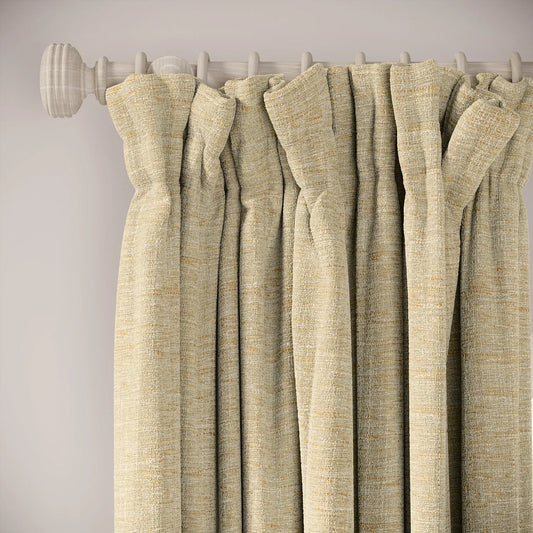 Veg Patch Curtains - Eco Boucle - Demerara