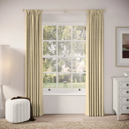 Veg Patch Curtains - Eco Boucle - Demerara