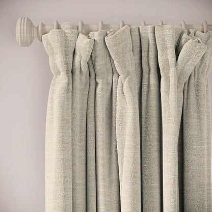 Veg Patch Curtains - Eco Boucle - Pebblish