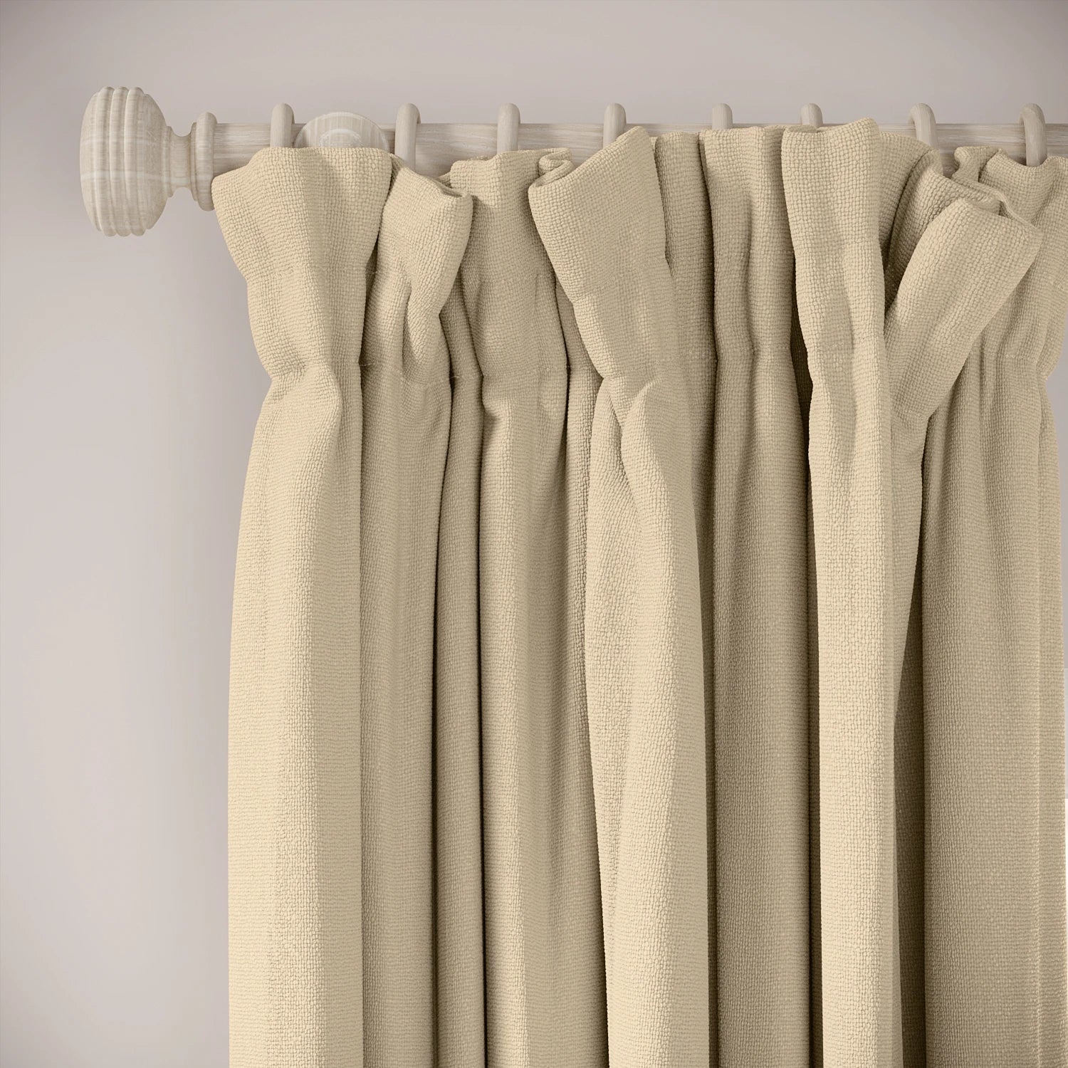 Veg Patch Curtains - Eco Weave - Limpet