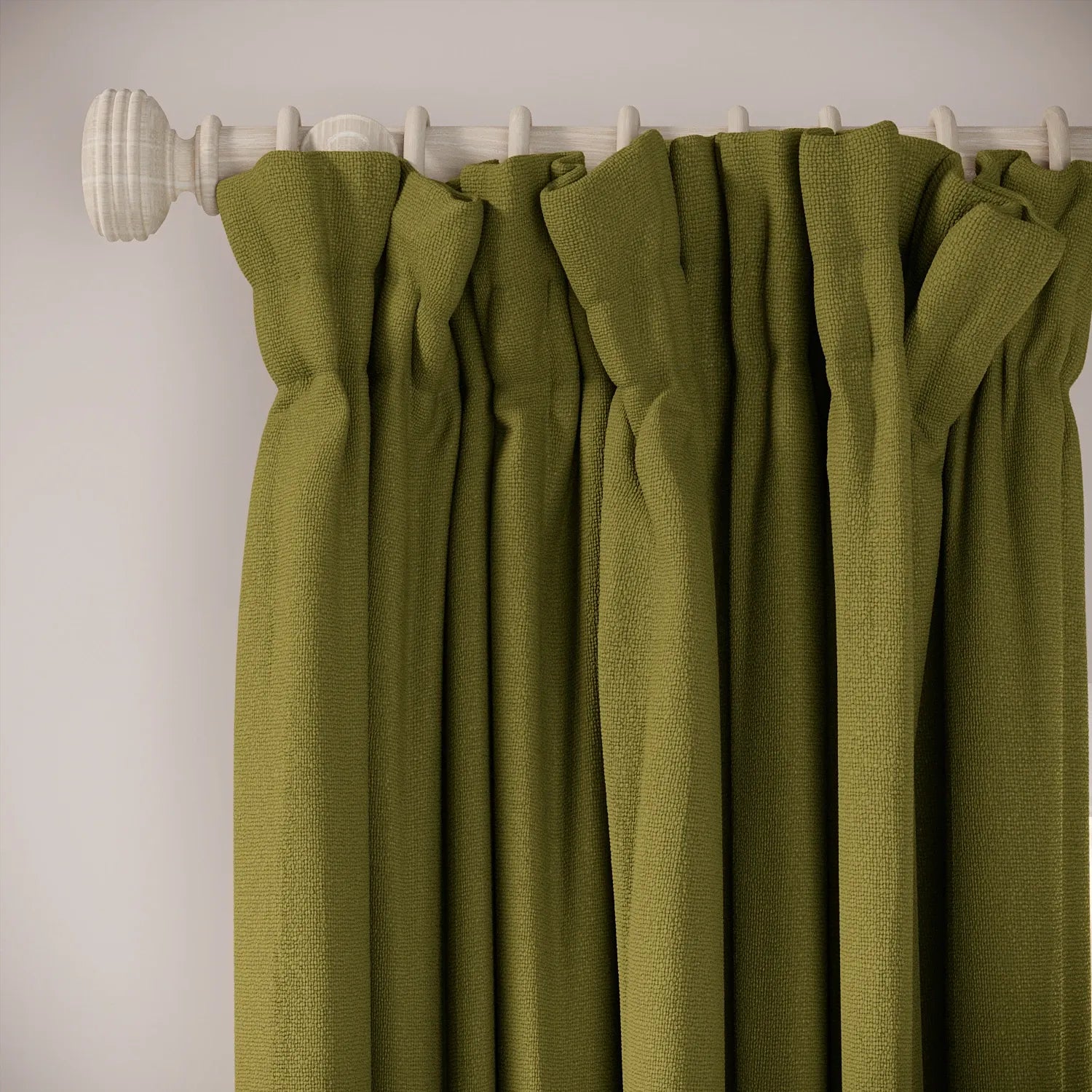 Veg Patch Curtains - Eco Weave - Thyme Lord