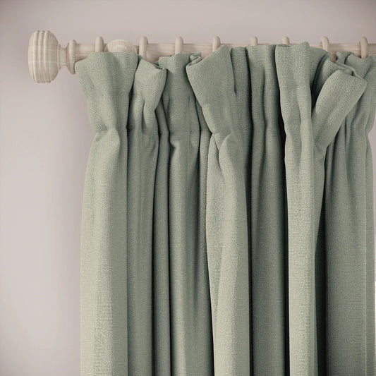 Veg Patch Curtains - Eco Weave - Tidal Pool
