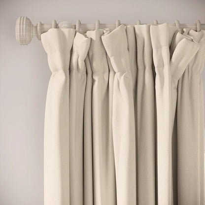Veg Patch Curtains - Linen Blend - Ostrich Egg