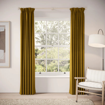 Veg Patch Curtains - Pure Linen - Cezanne