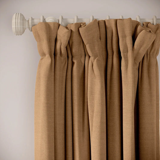 Veg Patch Curtains - Pure Linen - Dust Bunny
