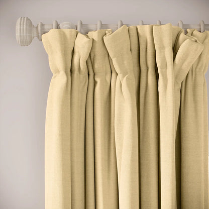 Veg Patch Curtains - Pure Linen - Overnight Oats