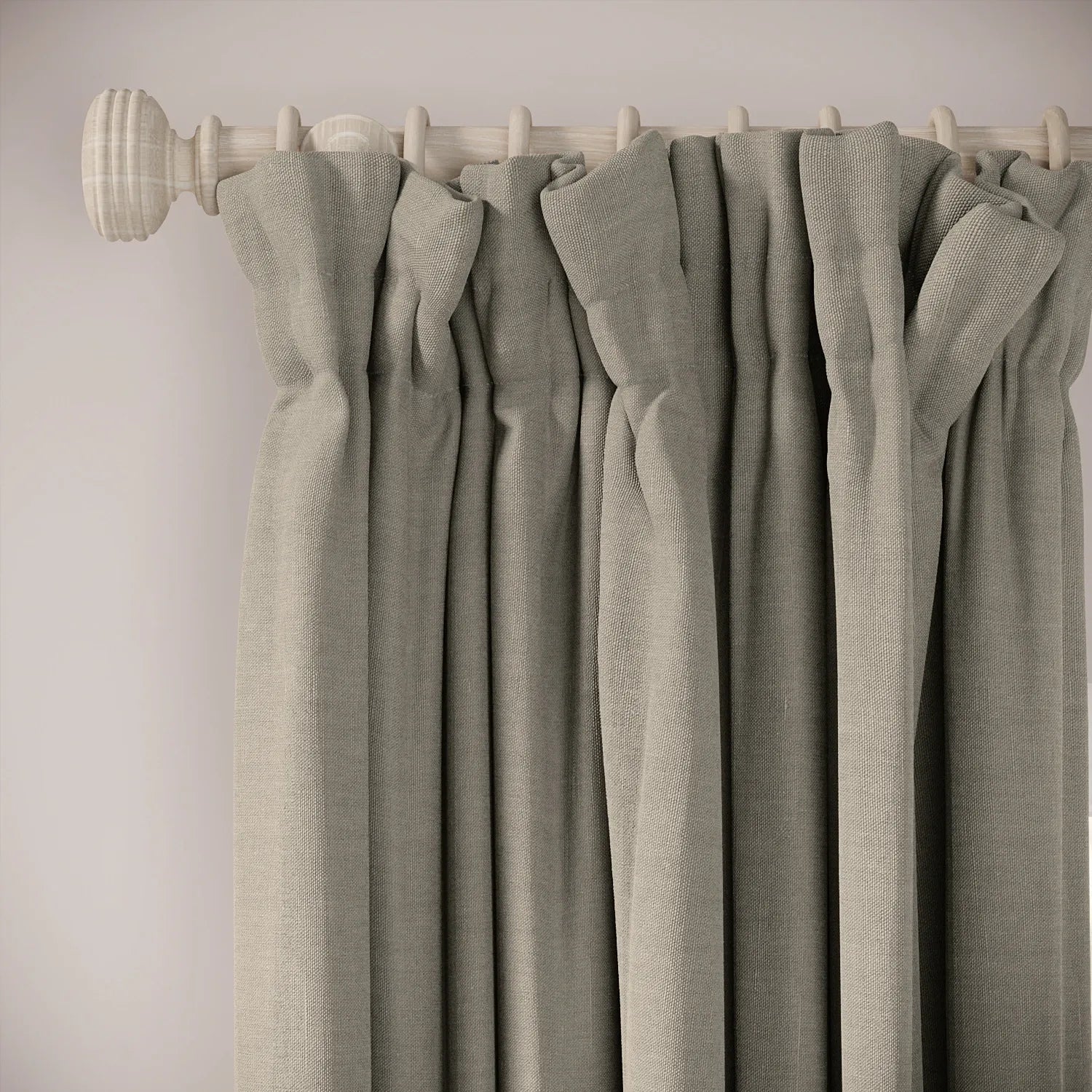 Veg Patch Curtains - Pure Linen - Powis Castle