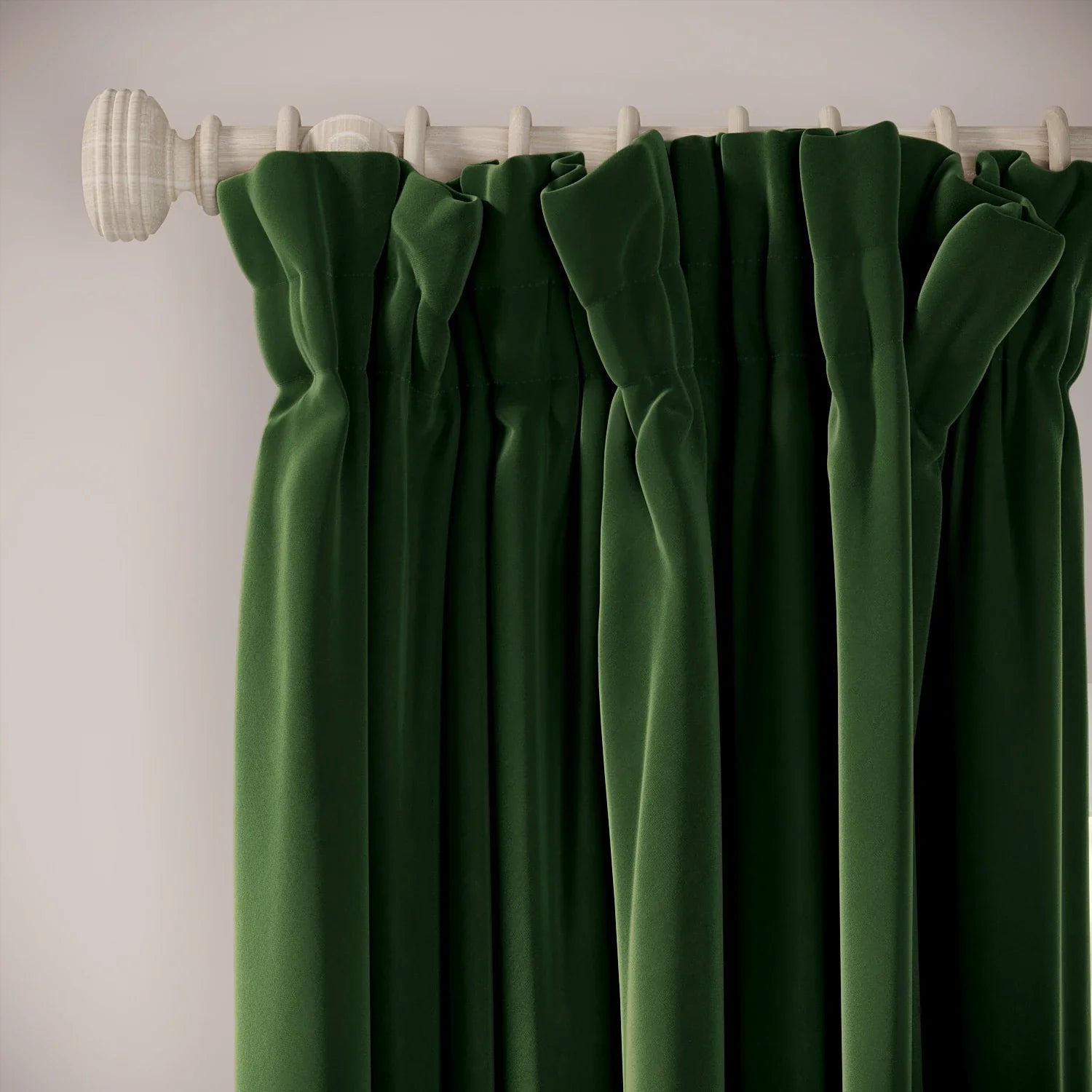 Veg Patch Curtains - Soft Velvet - Billiards