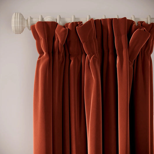 Veg Patch Curtains - Soft Velvet - Cookout
