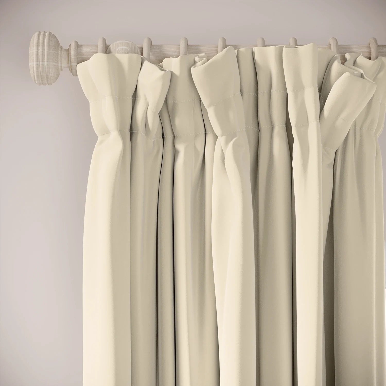 Veg Patch Curtains - Soft Velvet - Dover