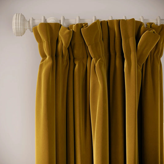Veg Patch Curtains - Soft Velvet - Lucky Strike