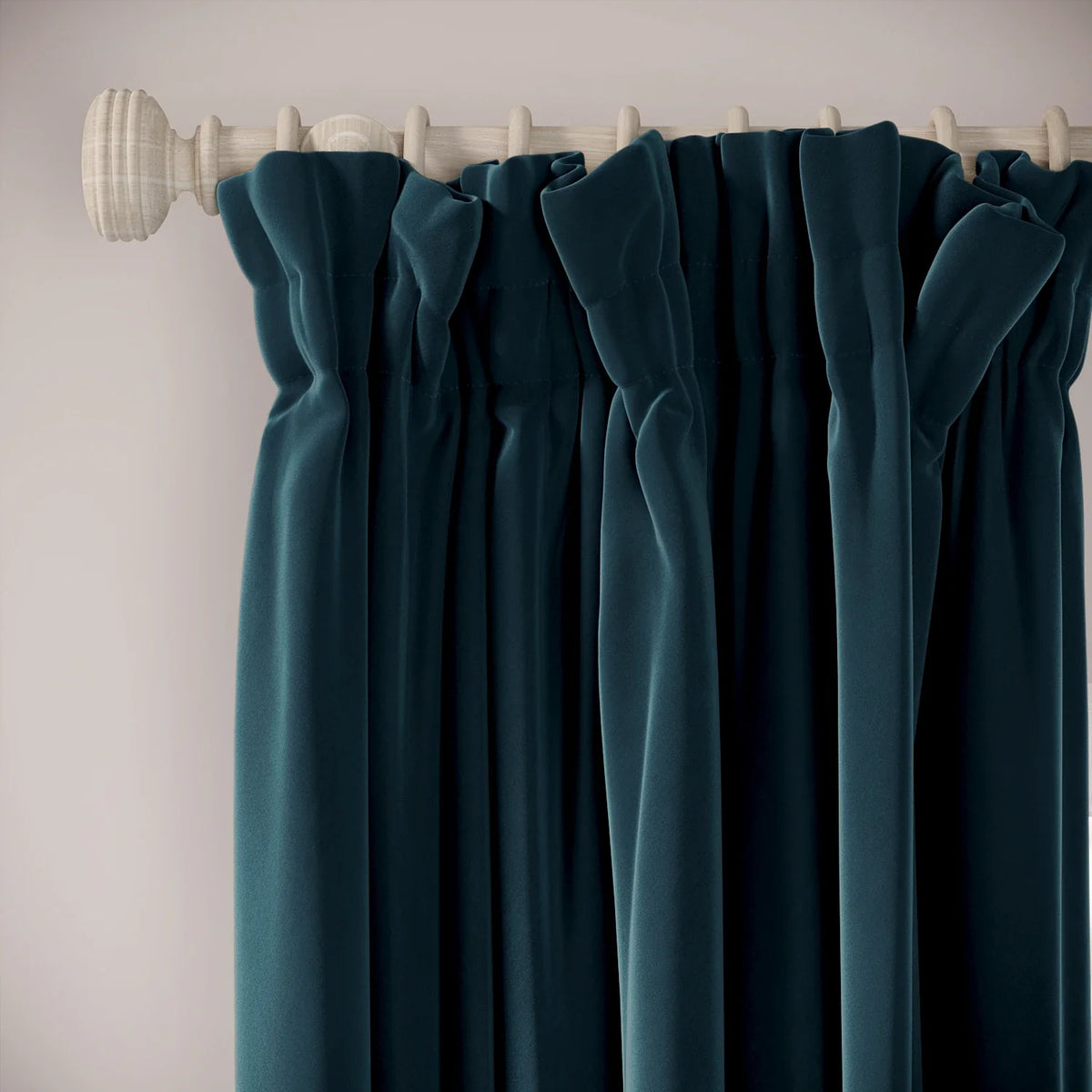 Veg Patch Curtains - Soft Velvet - Reef