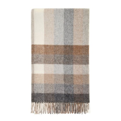Woodale Wool Throw - Natural