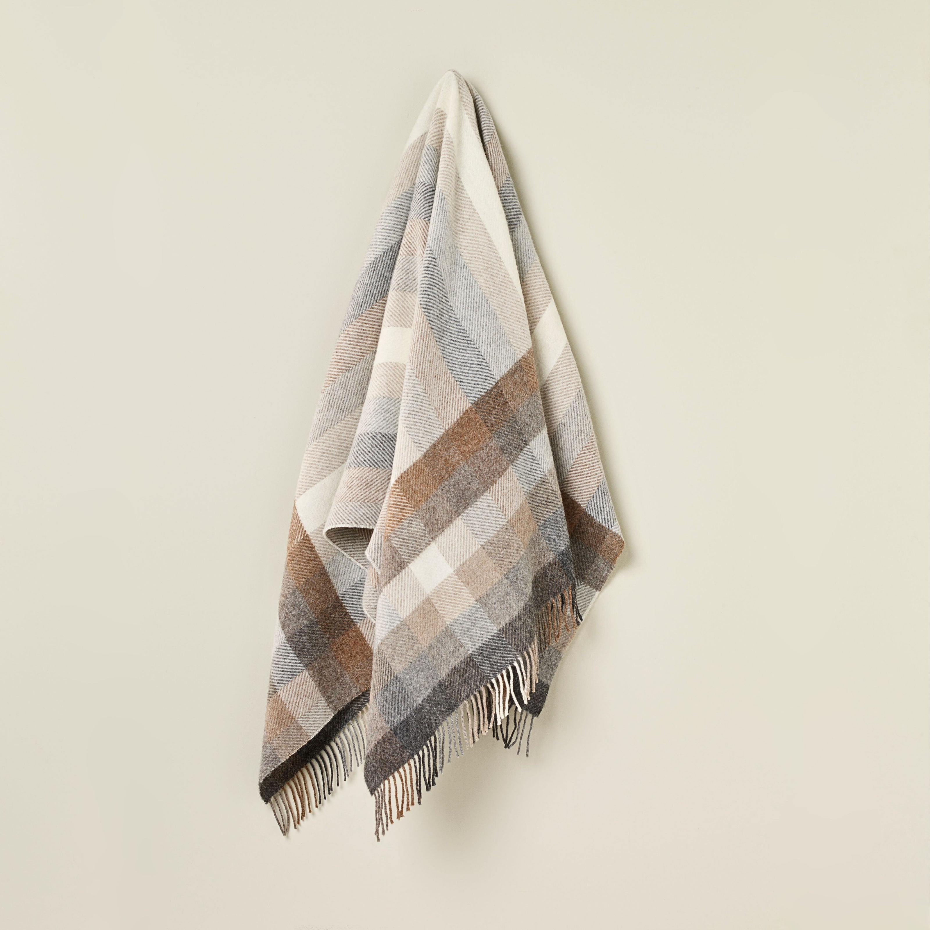 Woodale Wool Throw - Natural